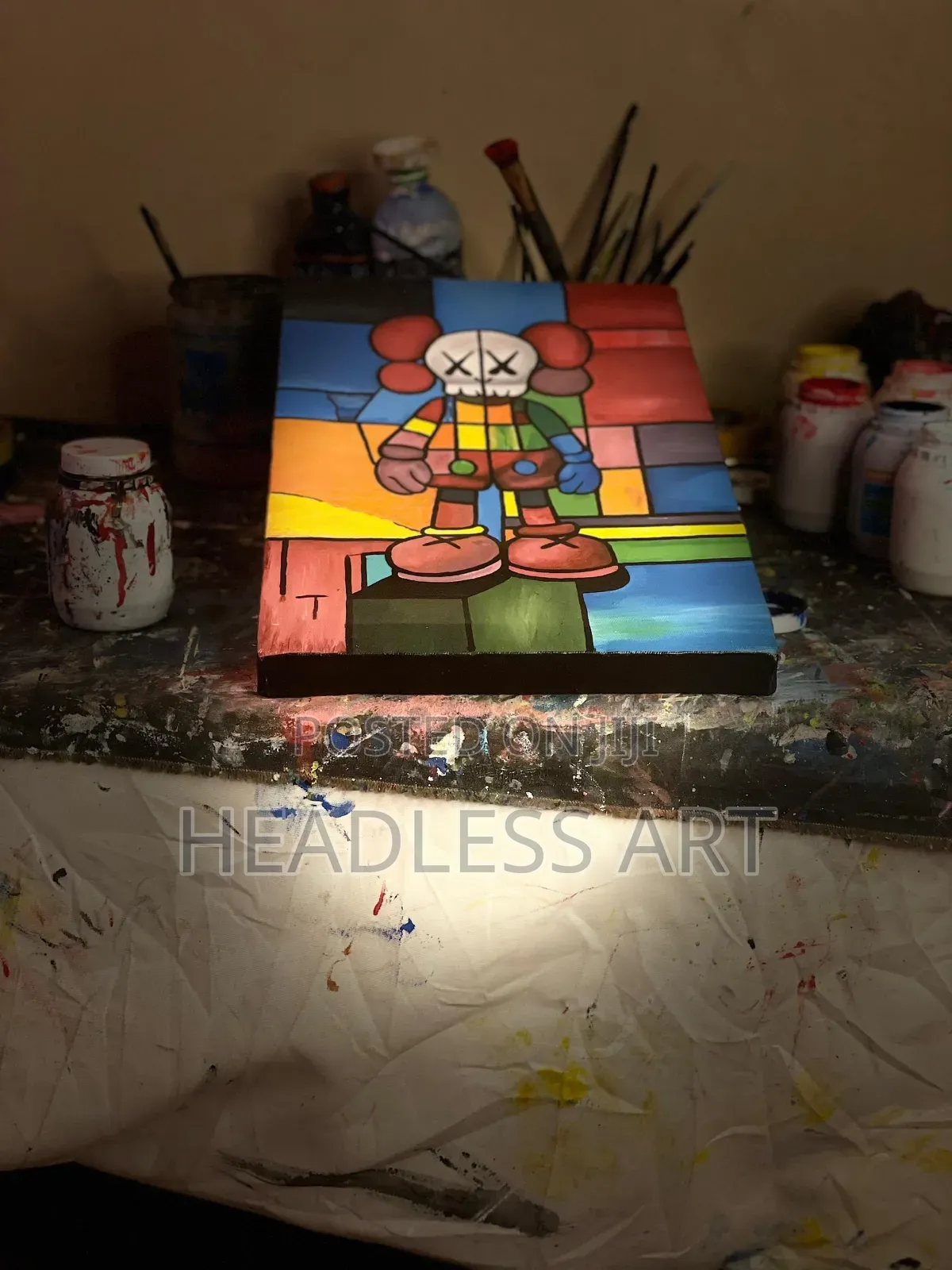Unique Abstract Wall Art for Home Office