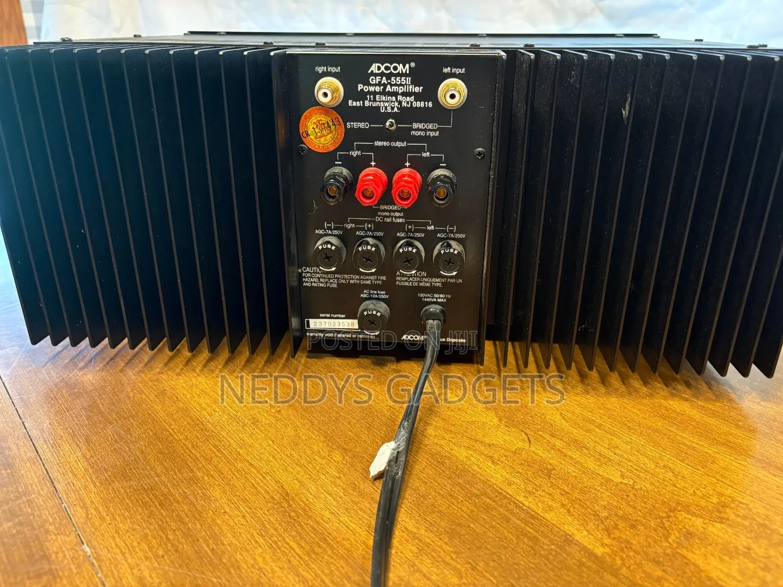 Adcom Gfa-5500 Stereo Power Amp ,Gtp 450 Preamp and Cd