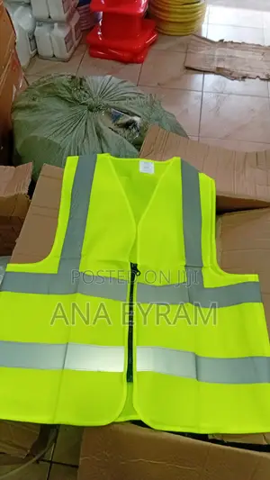 Green Reflective Zip Vest