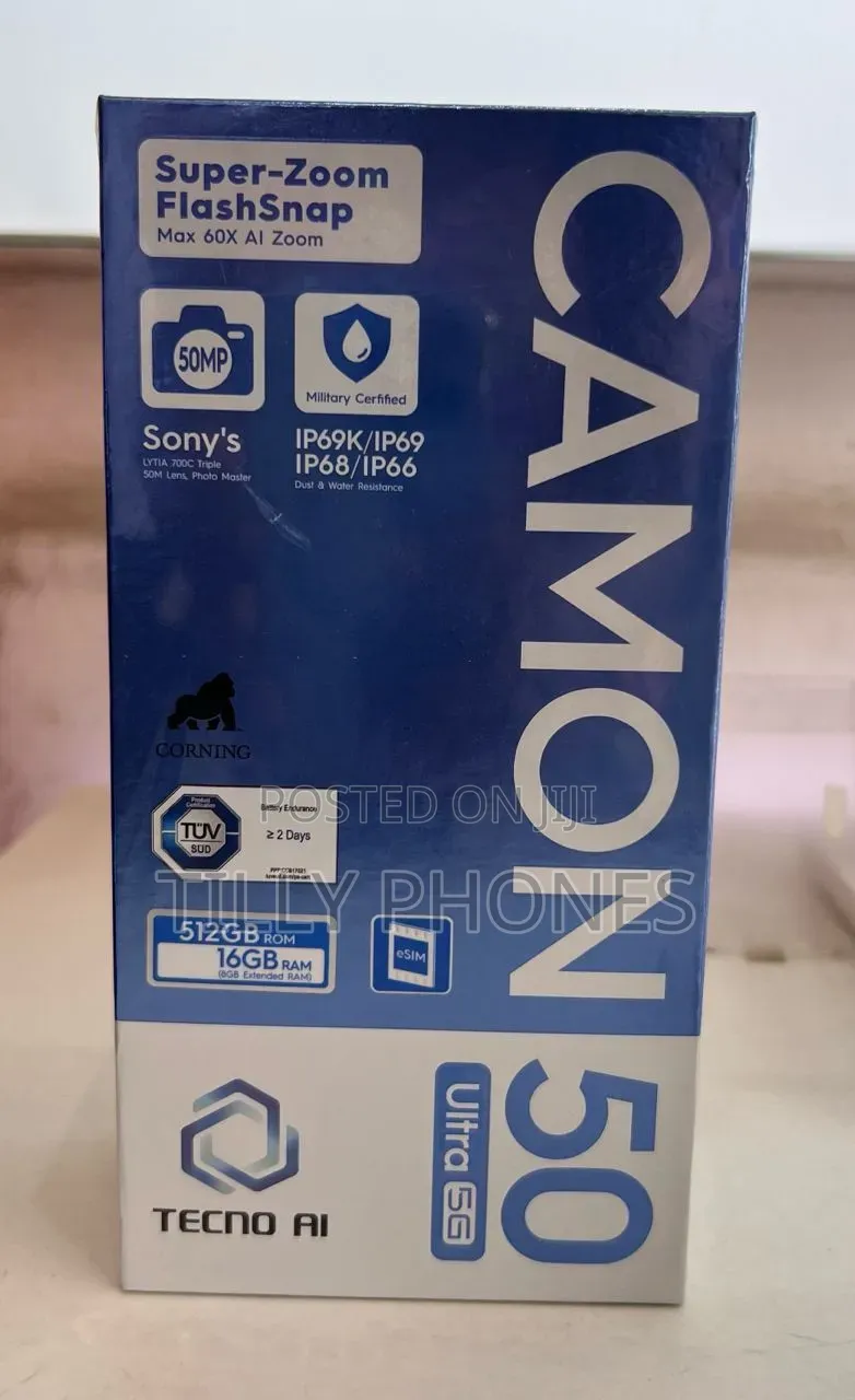 New Tecno Camon 50 Ultra 512 GB Green