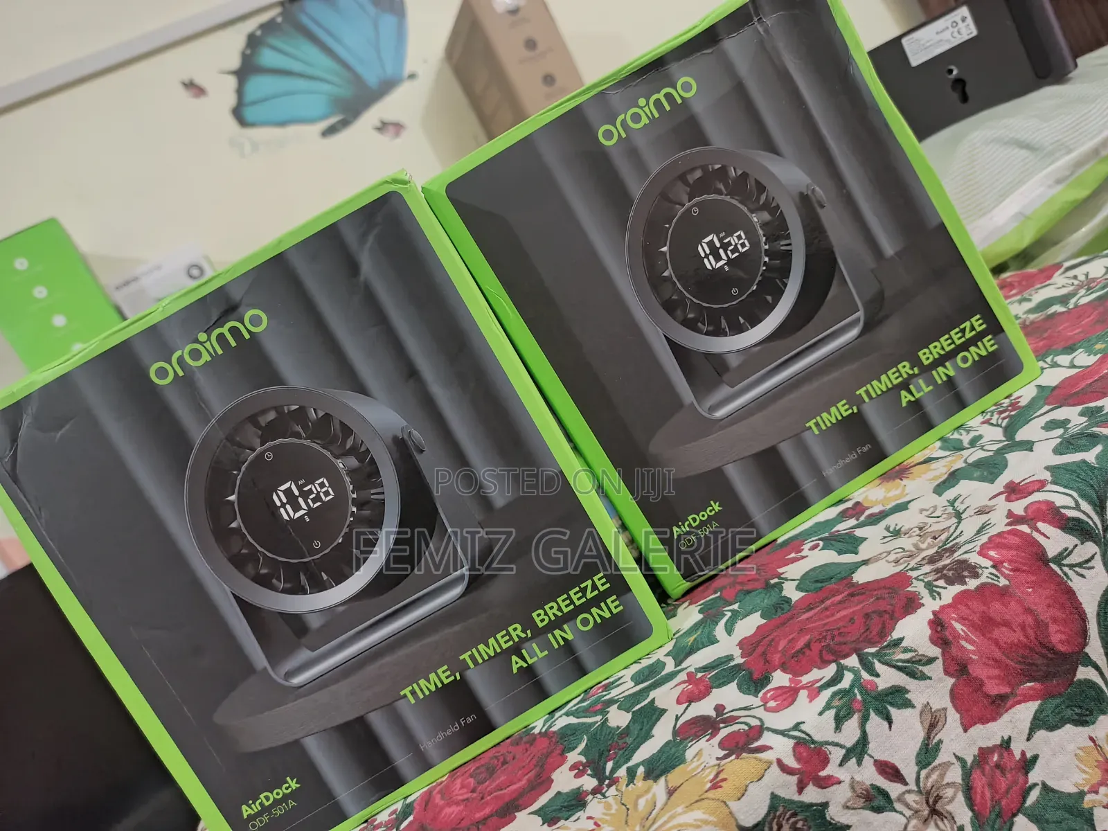 Oraimo Airdock Strong Airflow Portable Desktop Fan