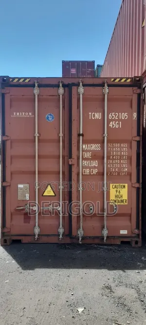40 Foot High Cube Containers