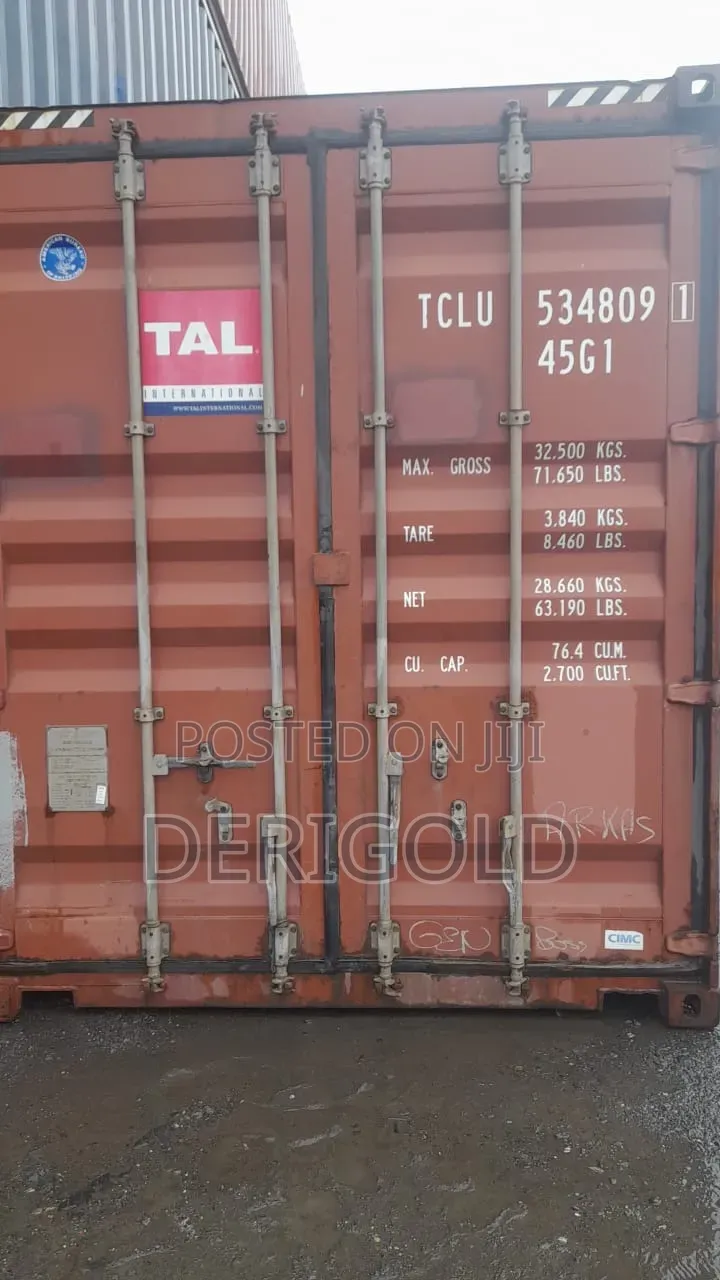 40 Foot High Cube Containers