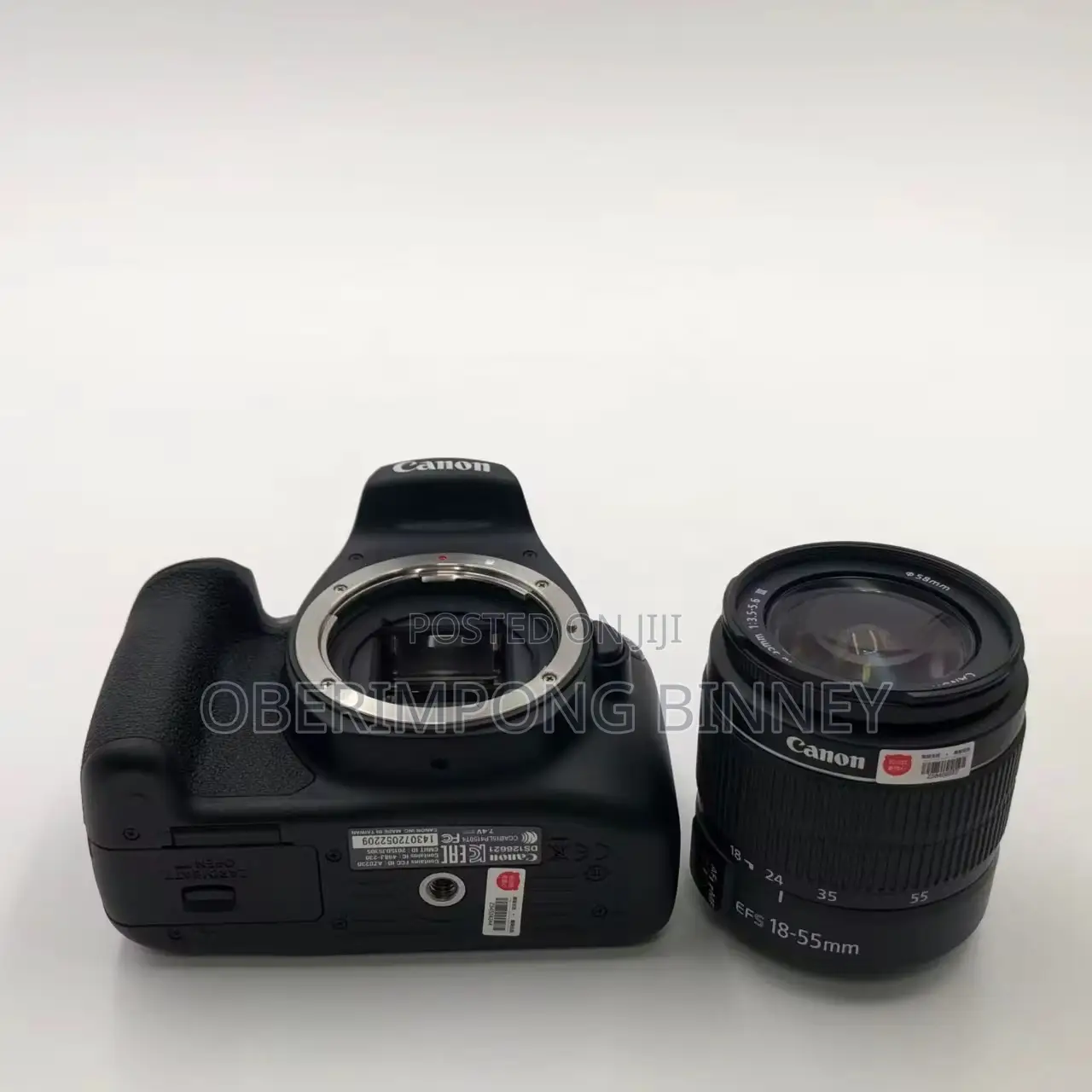 Canon 1300d DSLR Digital Camera With Kit Lens 18-55mm With Free Bag