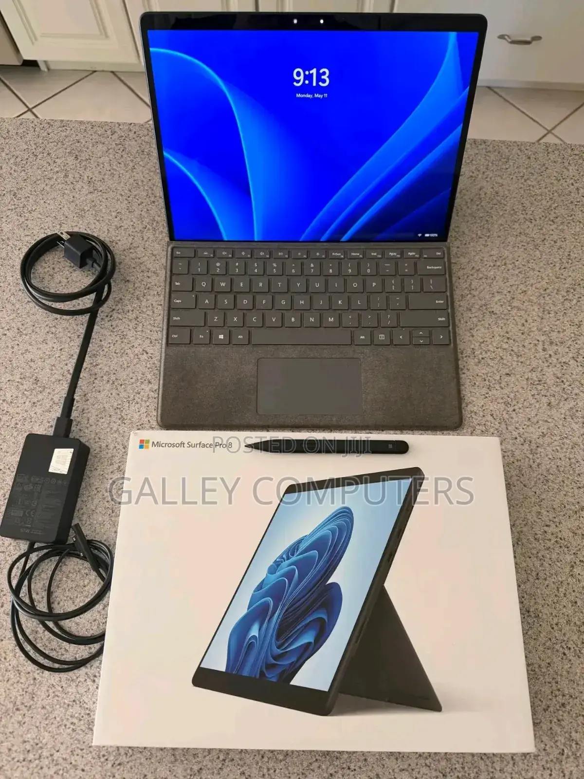 New Microsoft Surface Pro 7 512 GB Black