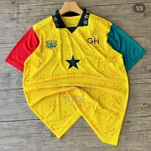 Ghana Coat of Arms Jersey (Black)