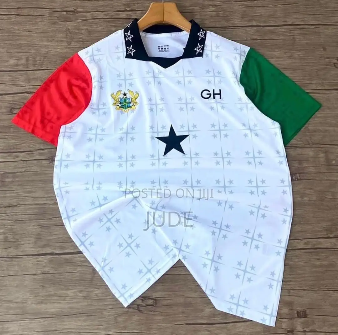 Ghana Coat of Arms Jersey (Black)