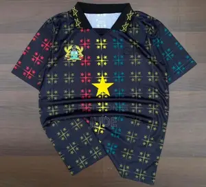 Ghana Coat of Arms Jersey (Black)
