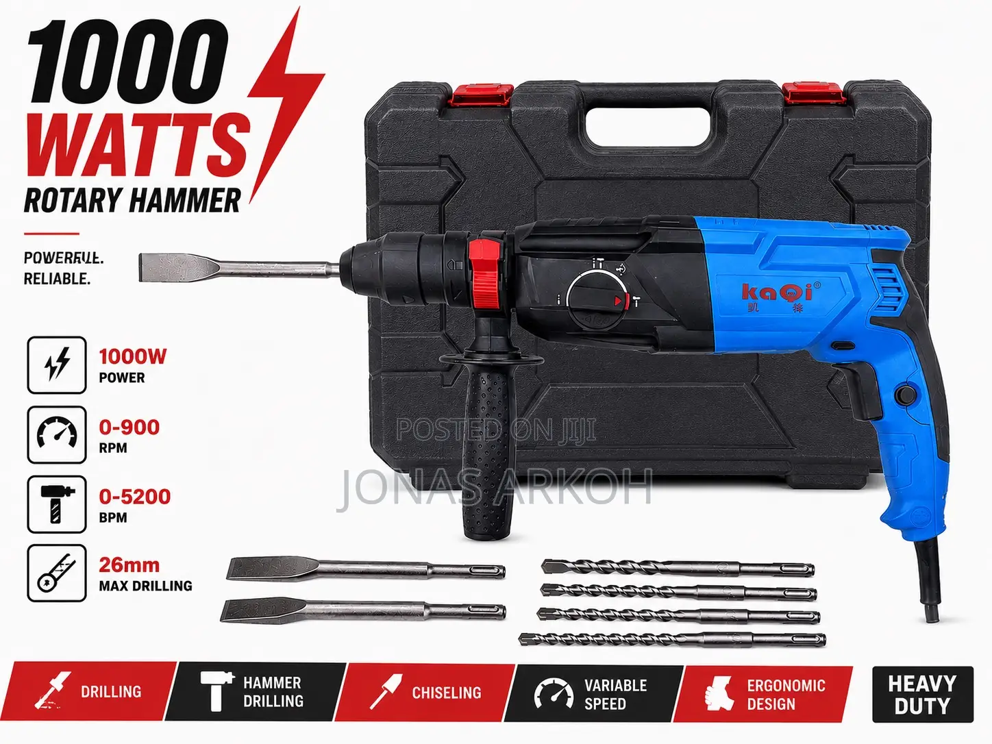 1000 Watt Drilling Machine German Machine