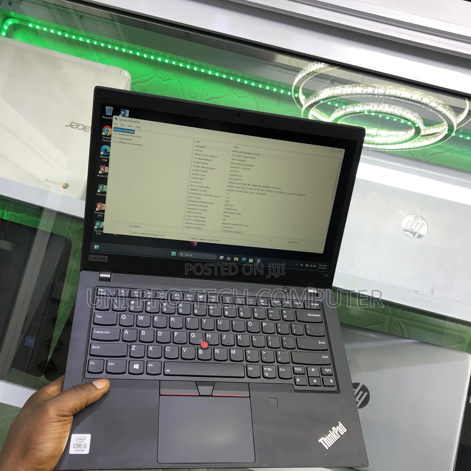 Laptop Lenovo ThinkPad T14 16GB Intel Core i5 SSD 256GB