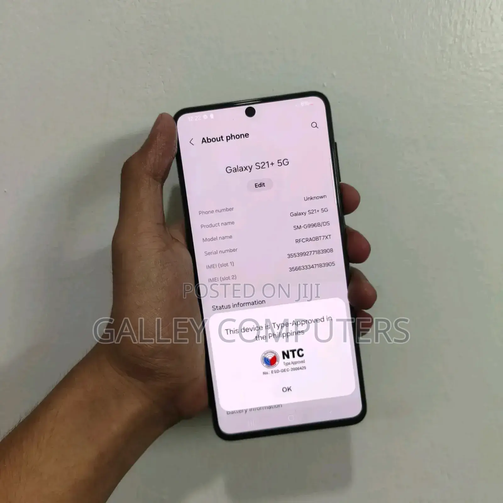 Samsung Galaxy S21+ 5G 256 GB Black