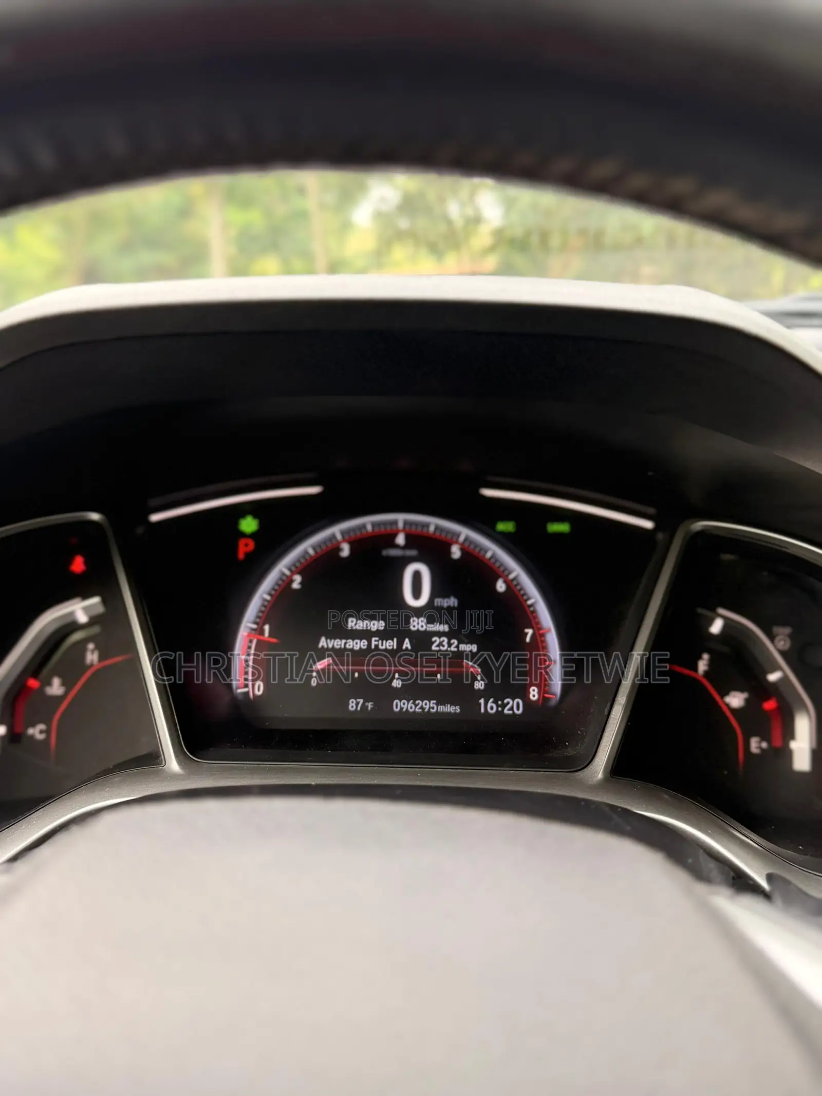 Honda Civic Sport Sedan 2019 Blue