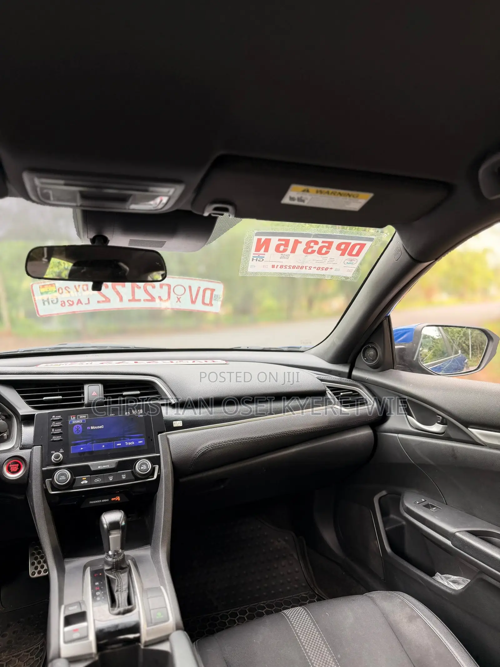 Honda Civic Sport Sedan 2019 Blue