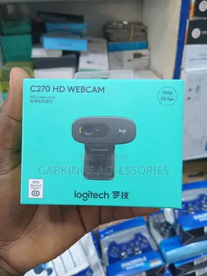Logitech C270 Hd Webcam -Hd Video
