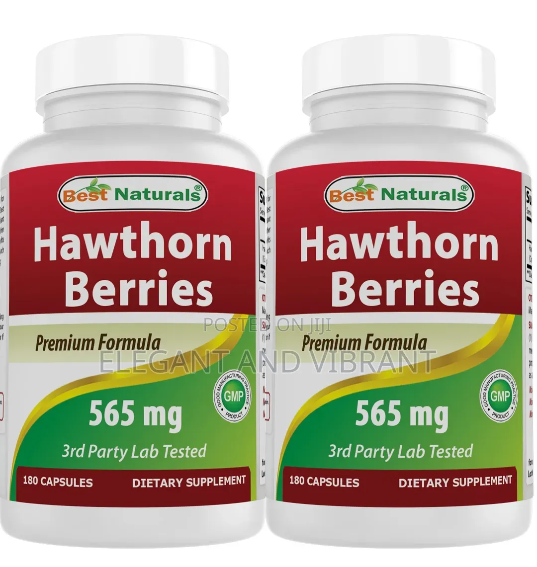 Hawthorn Berry 565 Mg 180 Capsules