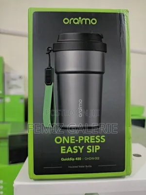 Oraimo Quicksip 450 Temperature-Lock Leakproof Insulated Water Bottle