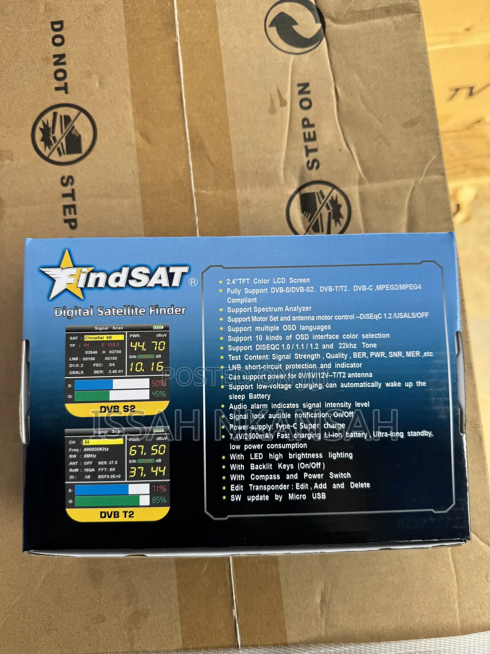 Digital Satellite Combo Finder T2. S2