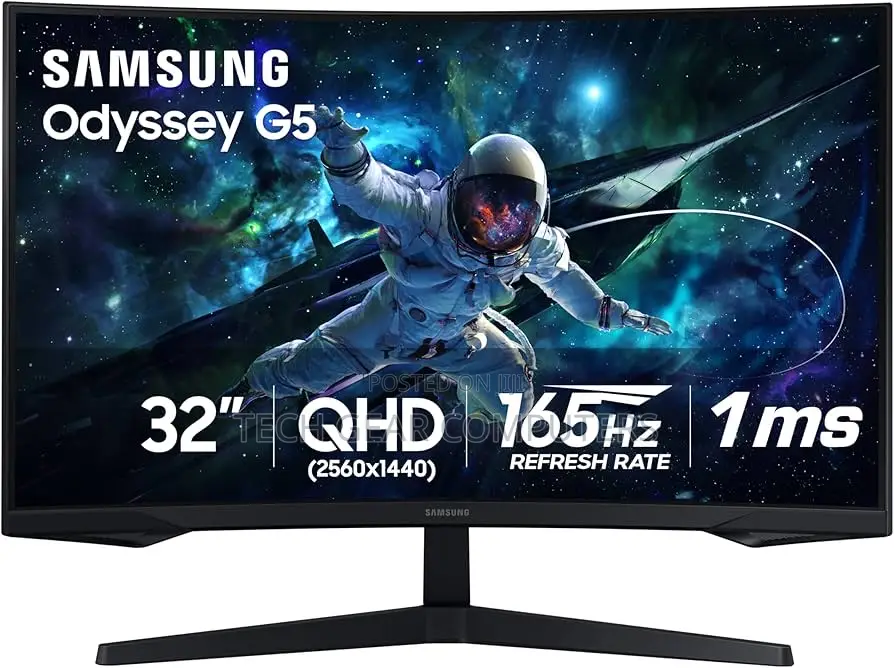 Samsung Odyssey G51c 32" 165hz Led QHD Freesync Premium Gaming