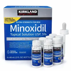 Kirkland Minoxidil ( X6 Bottles) Grow Beard / Bald Head / Hair Line