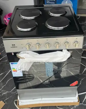 Nasco 60cm by 60cm 4 Burner Electric Cooker and Oven and Grill. Promo