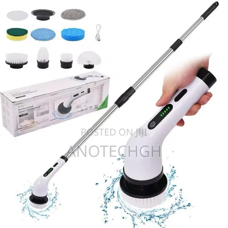 9 in 1 Multifunctional Electric Cleaning Brush