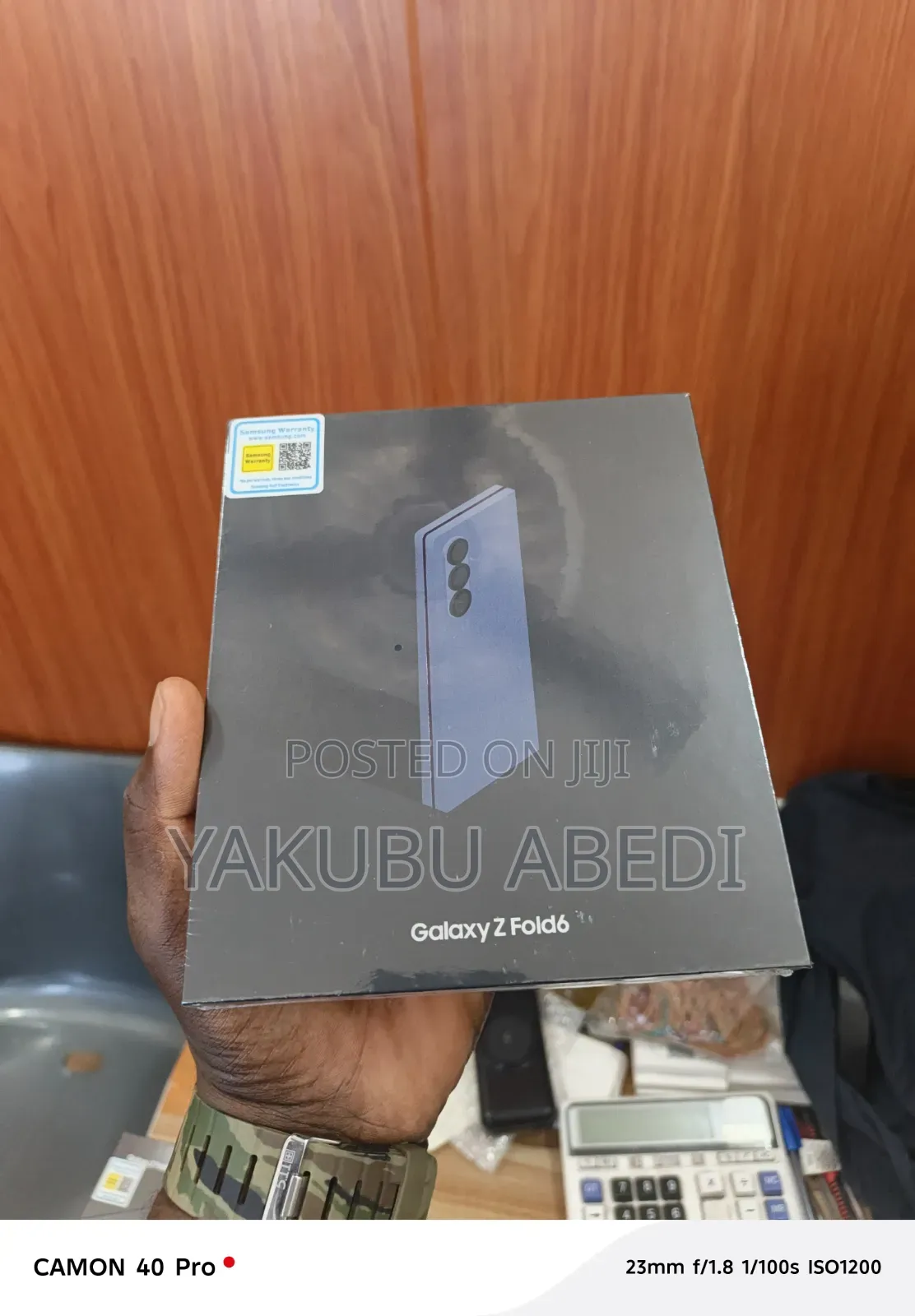 New Samsung Galaxy Z Fold6 512 GB Blue
