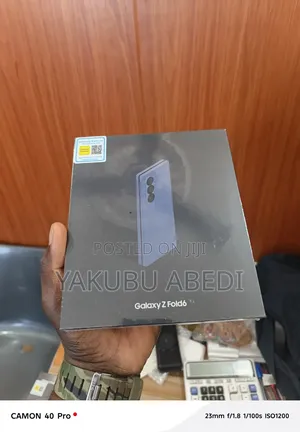 New Samsung Galaxy Z Fold6 512 GB Blue