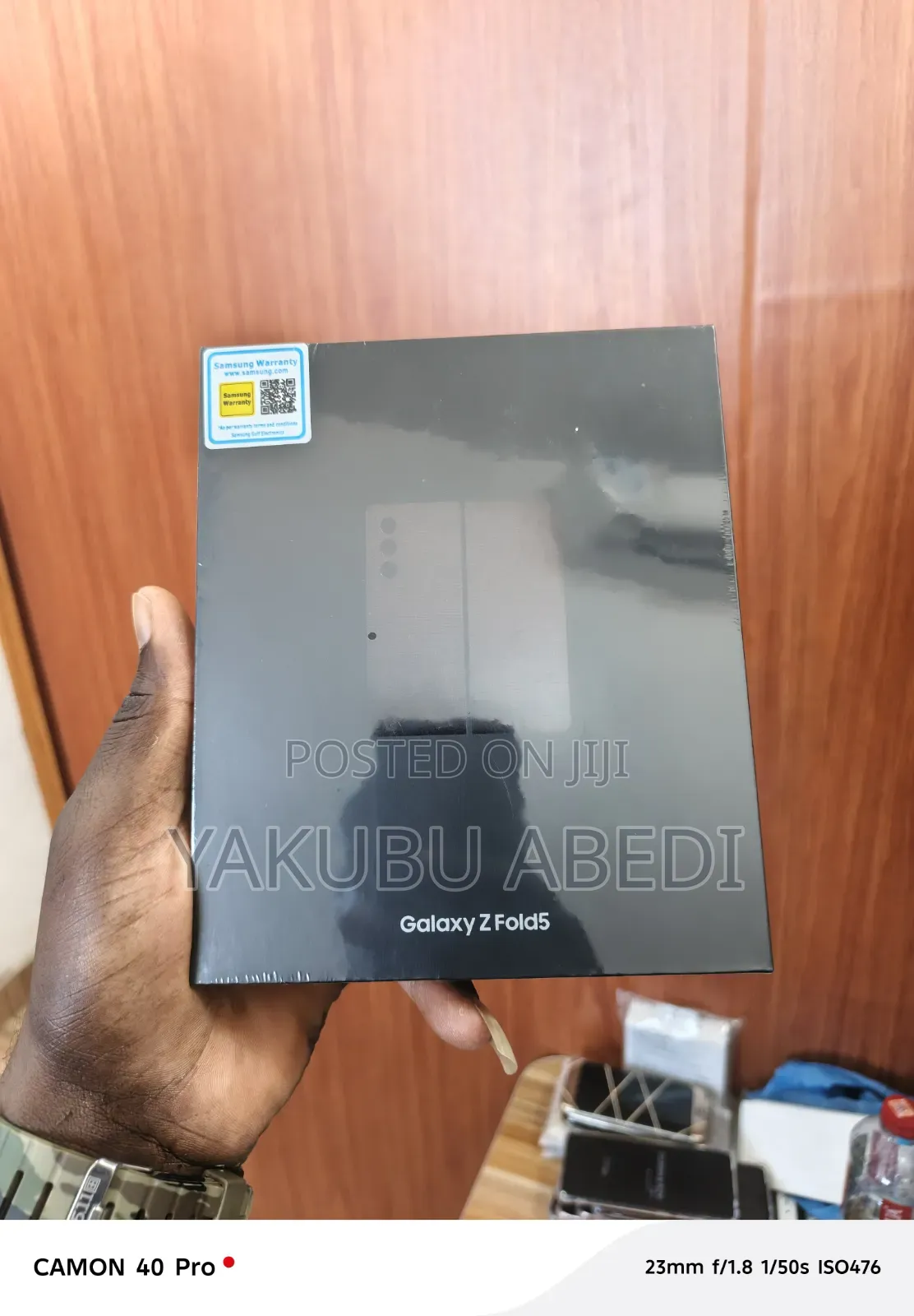 New Samsung Galaxy Z Fold 5 256 GB Black