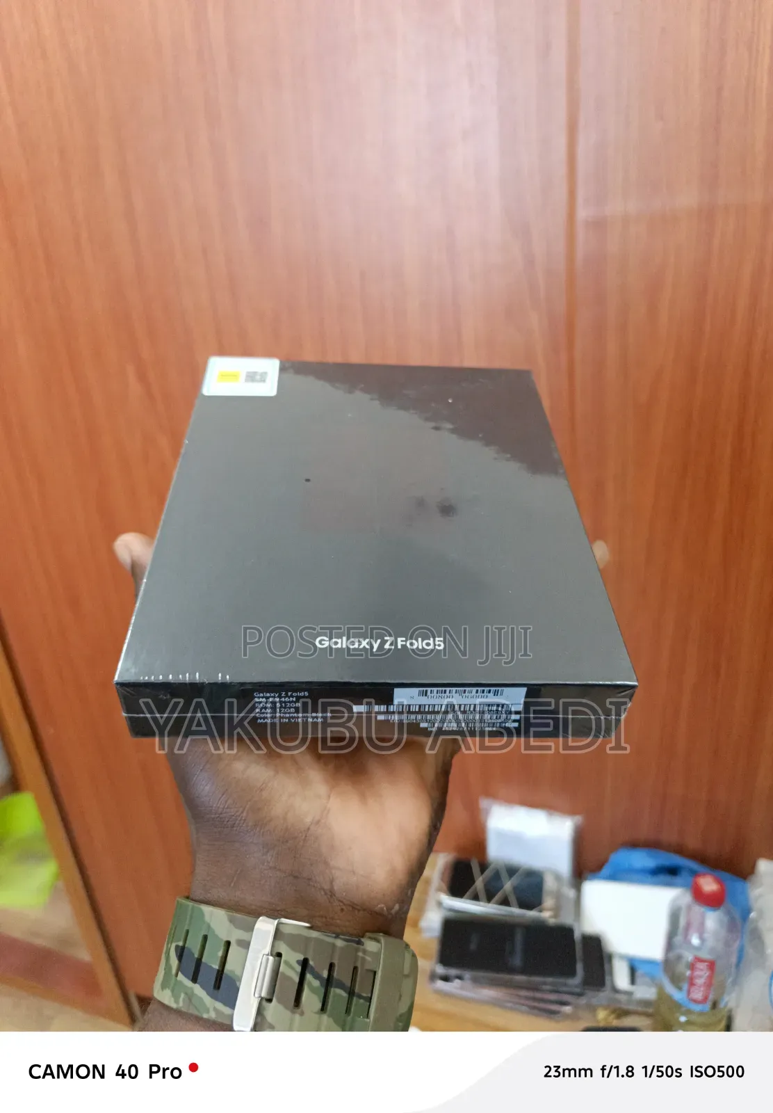 New Samsung Galaxy Z Fold 5 256 GB Black