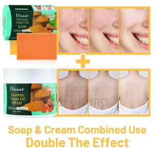 Tumeric Anti-Aging Cream+Soap-