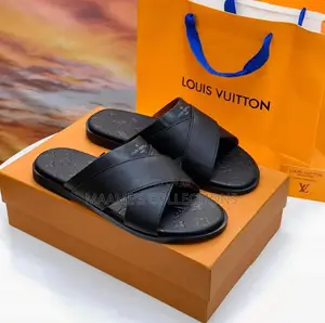 Louis Vuitton Men's Cross Sandals / Slippers