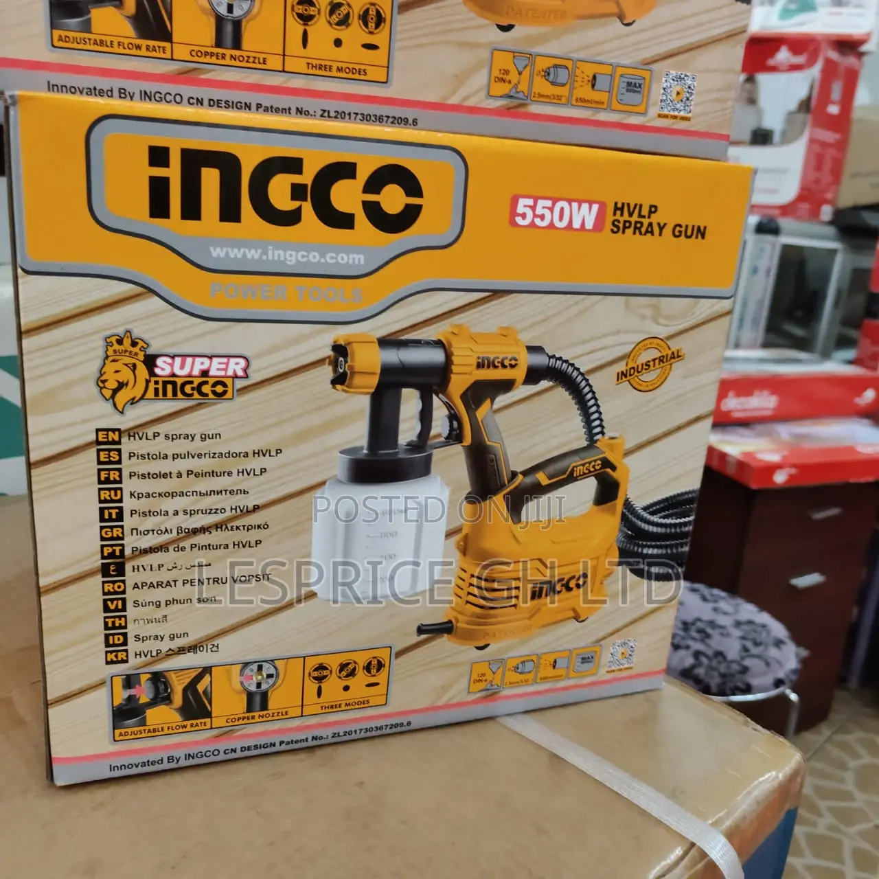 Mega Price Drop on Our Special 550w Floor Based Ingco Spray