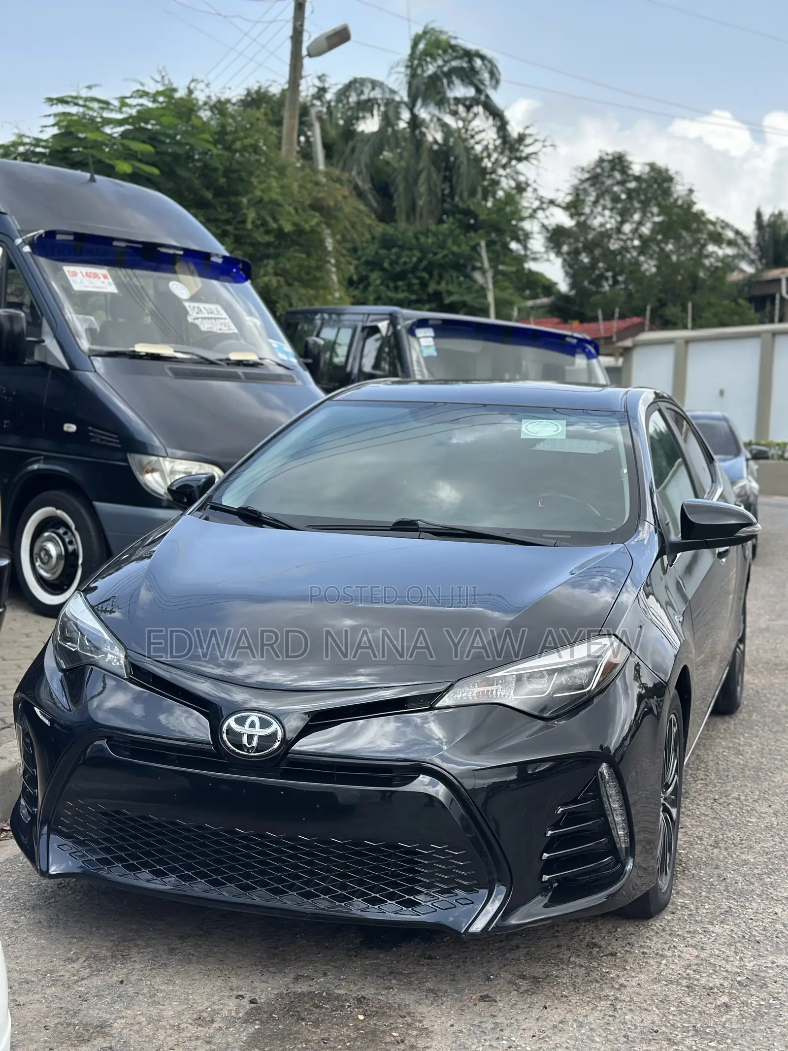 Toyota Corolla S 4dr Sedan (1.8L 4cyl CVT) 2015 Black