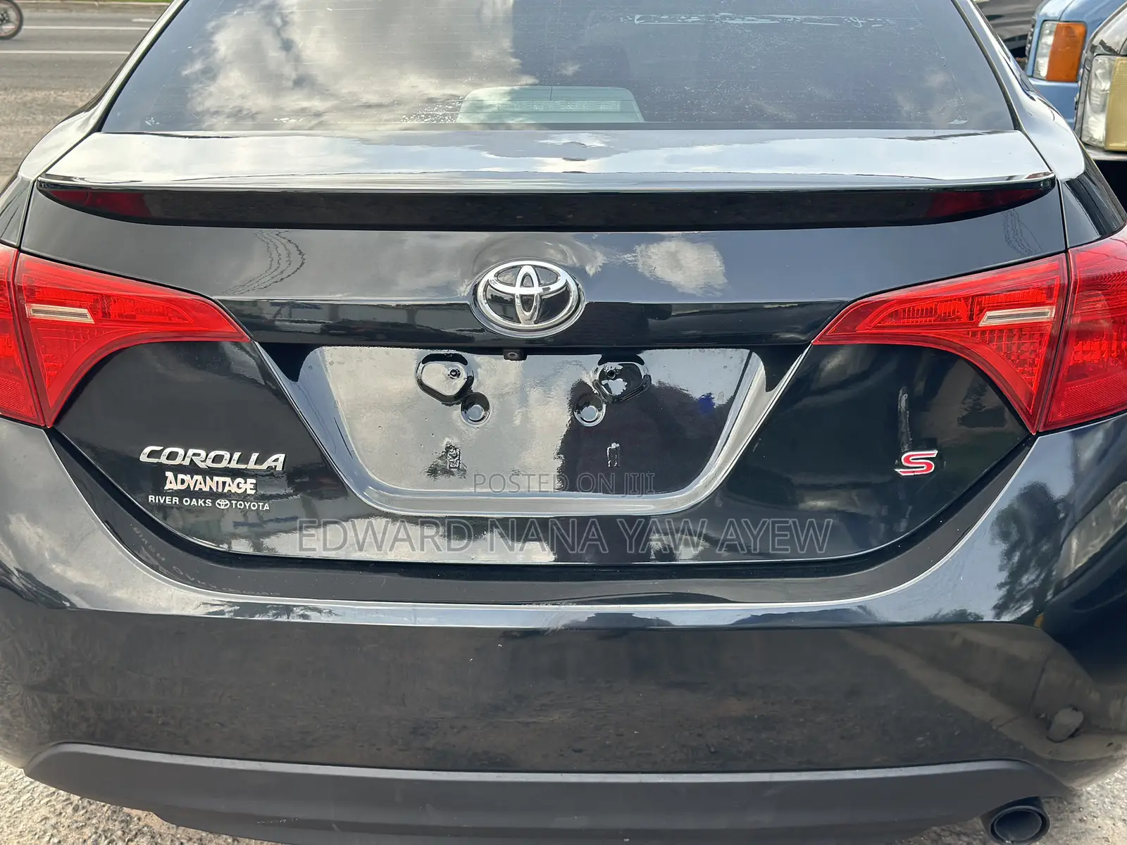 Toyota Corolla S 4dr Sedan (1.8L 4cyl CVT) 2015 Black