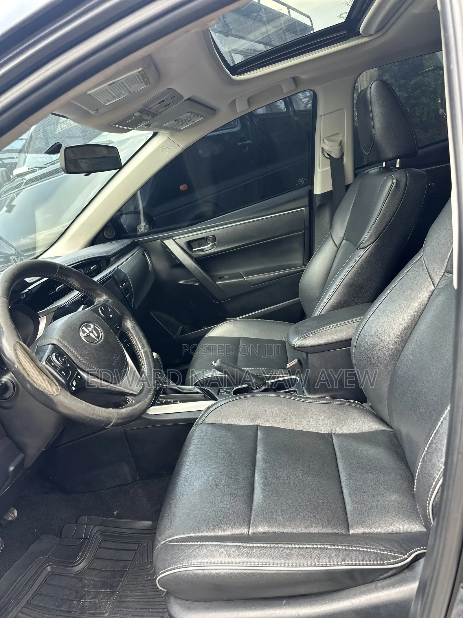 Toyota Corolla S 4dr Sedan (1.8L 4cyl CVT) 2015 Black