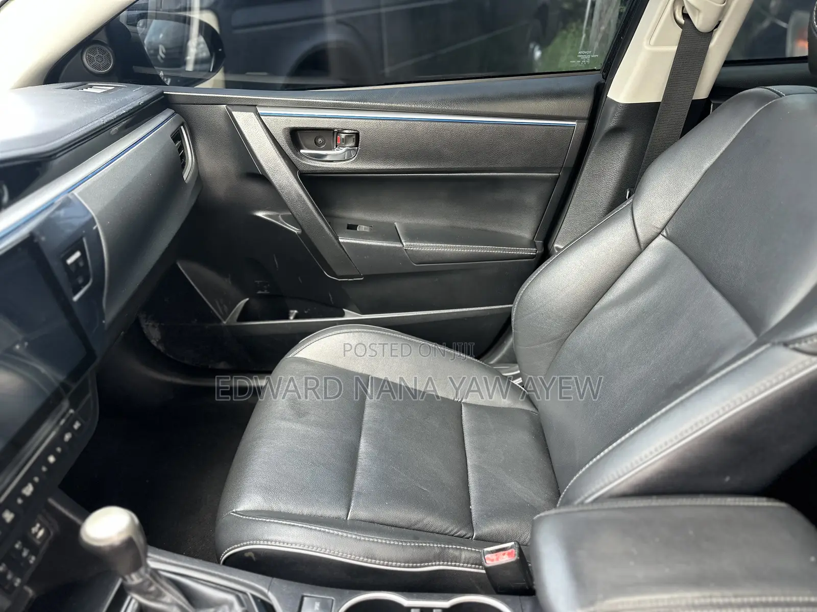 Toyota Corolla S 4dr Sedan (1.8L 4cyl CVT) 2015 Black