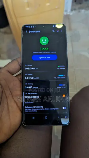 Samsung Galaxy S20 Ultra 5G 256 GB Gray