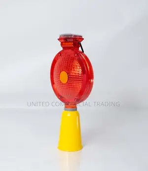 Solar Traffic Warning Light