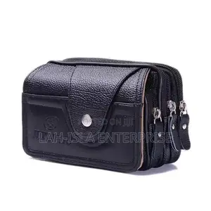 Men’S Leather Waist Bag –