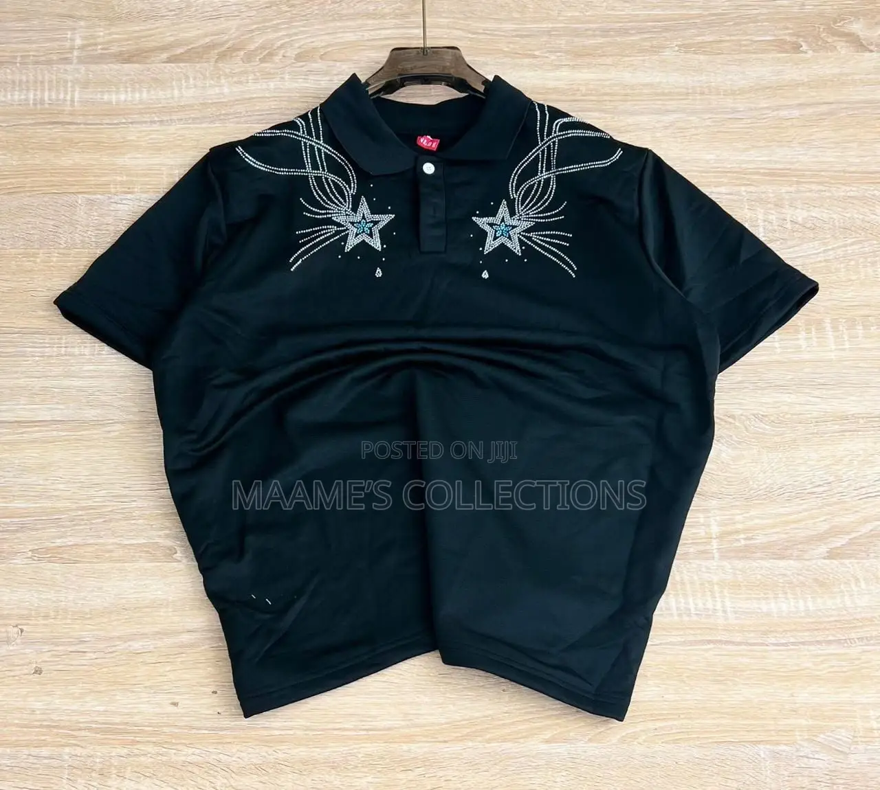 Men’S Paint-Splatter Polo Shirt
