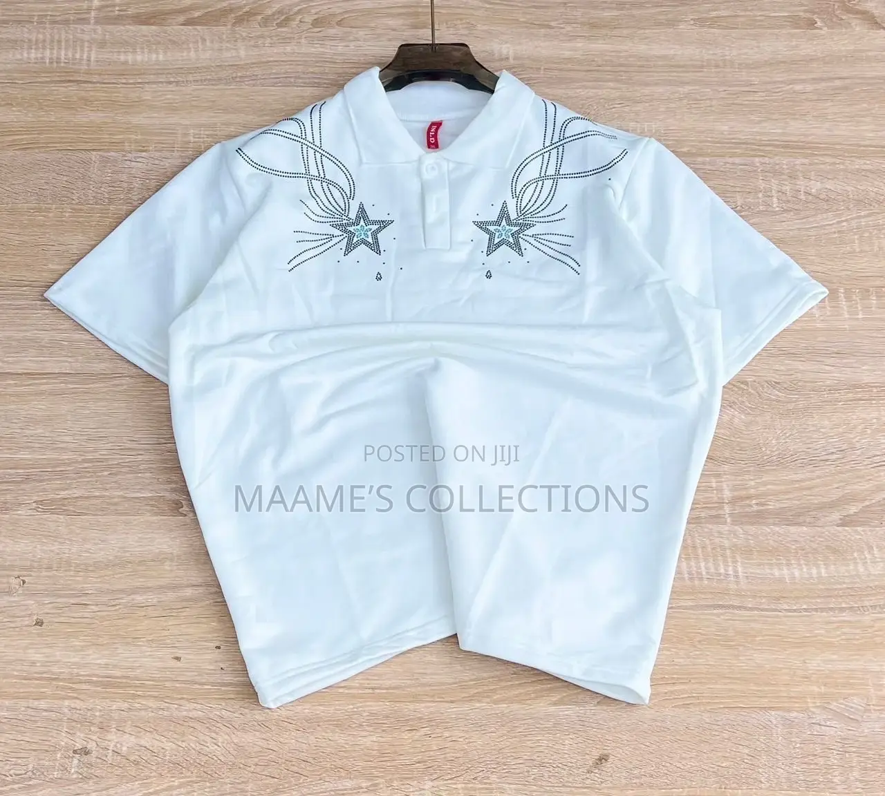 Men’S Paint-Splatter Polo Shirt