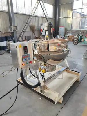 300l Industrial Electric Cooking Jack Kettle With Automatic Stirrer