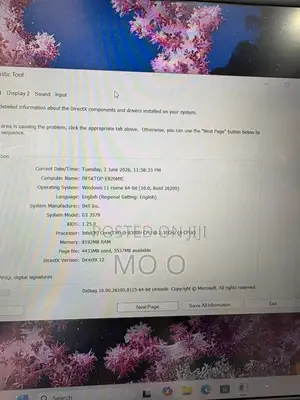 Laptop Dell G3 15 3579 16GB Intel Core i5 SSD 512GB
