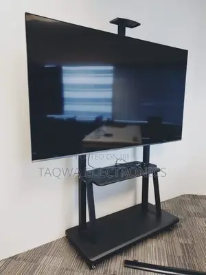 Heavy TVS 60-100 Inch Mobile Tv Stand