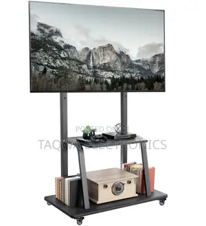 Large Movable 60-100 Mobile Tv Stand