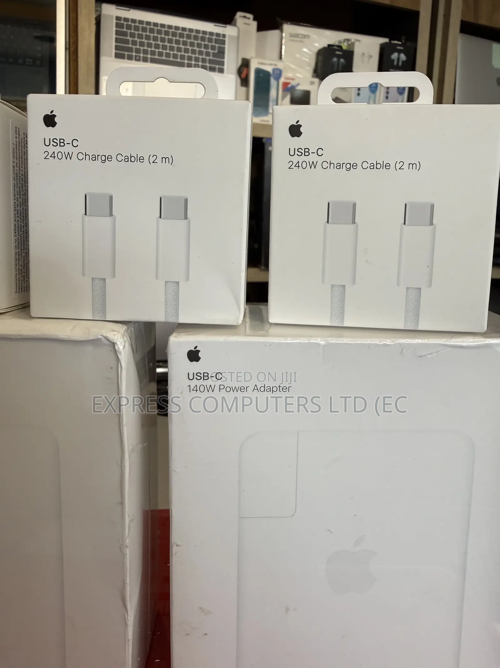 Apple 140w Usb-C Power Adapter With Usb-C 240w Charging Cable Original
