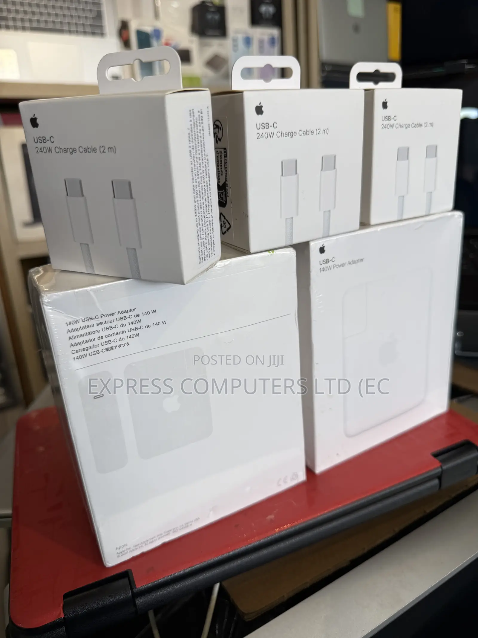 Apple 140w Usb-C Power Adapter With Usb-C 240w Charging Cable Original