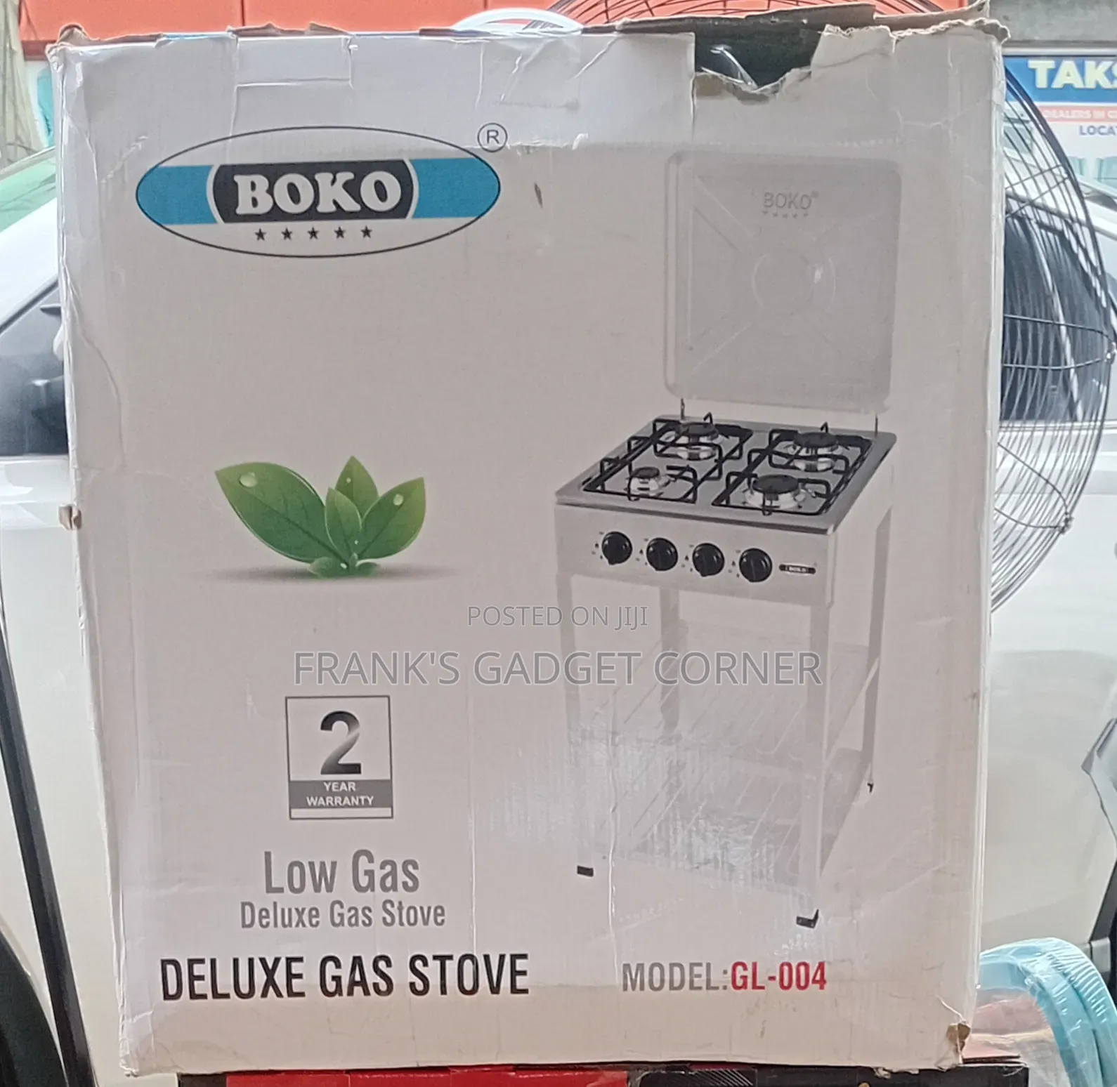 Four-compartment Gas Stove