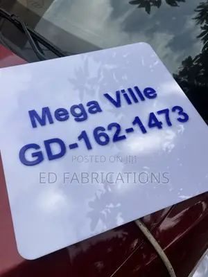 Address Post Sign