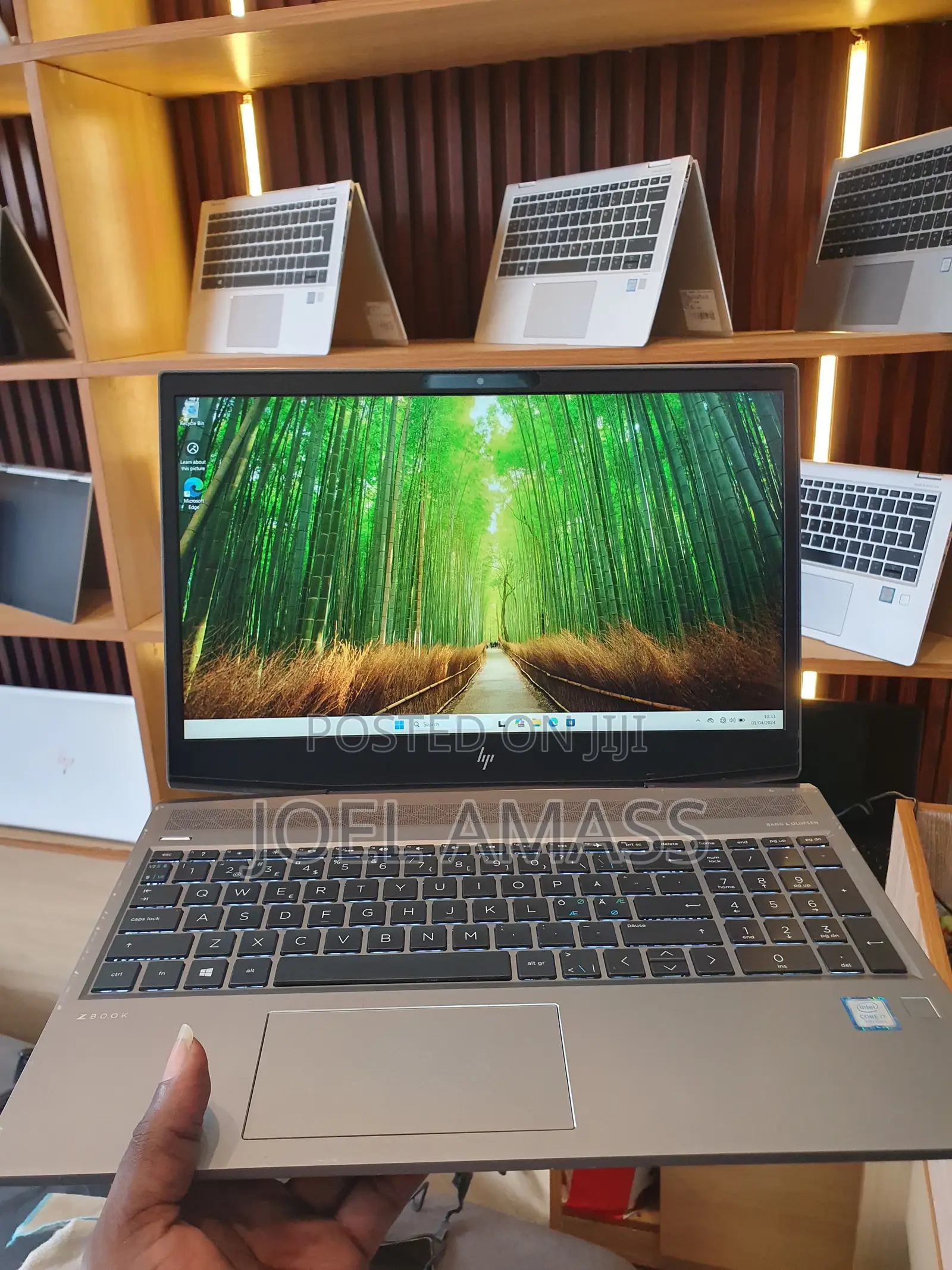 Laptop HP ZBook 15 G5 16GB Intel Core i7 SSD 512GB